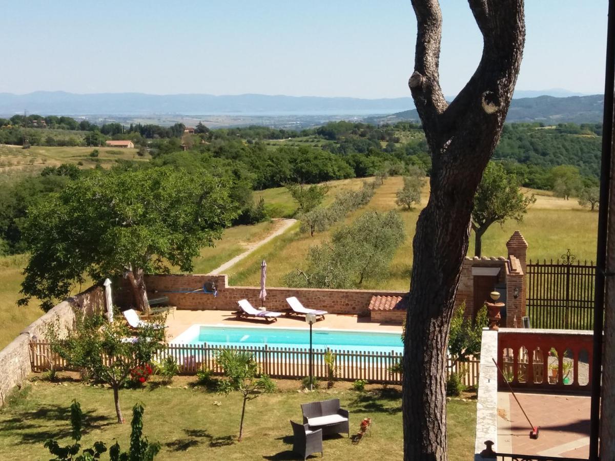 Relais Castelluccio Palusse Guest House Citta della Pieve Luaran gambar